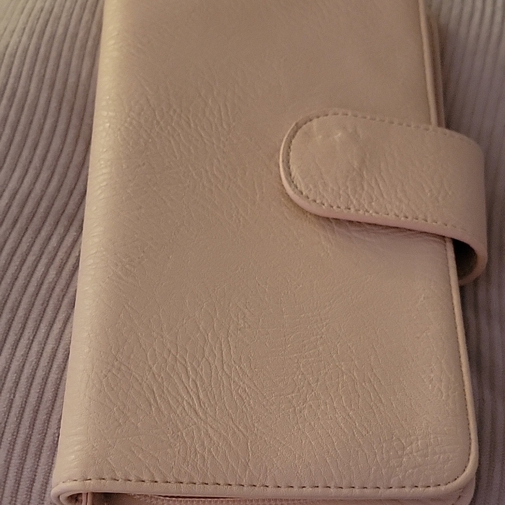 Blush Pink Leather Wallet